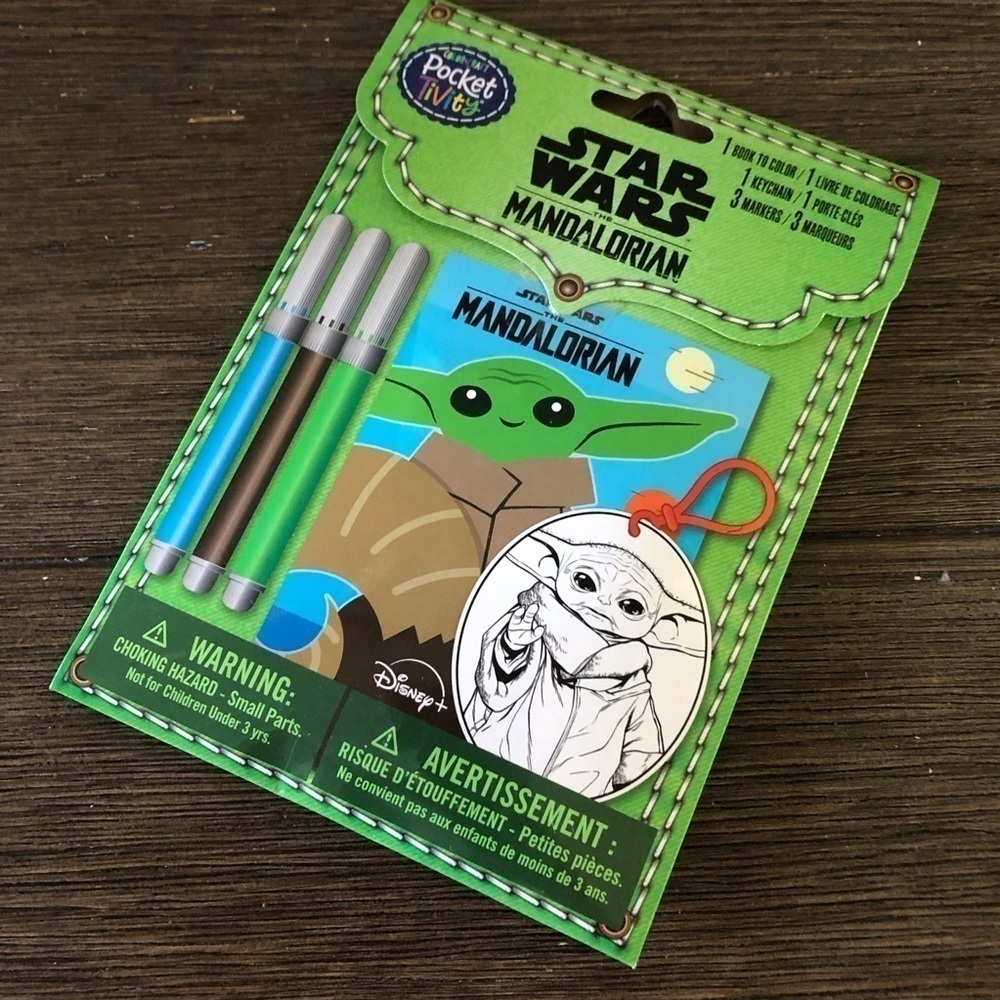 Star Wars: The Manalorian coloring activity set